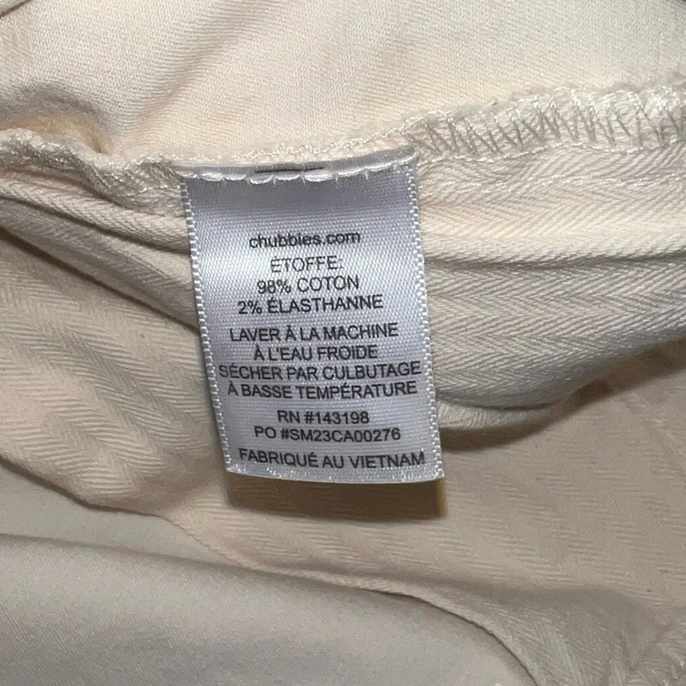 NWT Men’s Chubbies The Vanillas 5.5